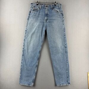 Vintage Levis Jeans Mens 34x34 (Fits 32x33) 550 Relaxed Tapered Orange Tab 90s